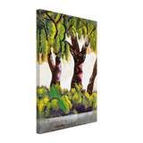 Parkban by Scheiber Hugó, canvas