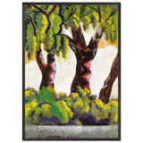 Parkban by Scheiber Hugó, framed poster, view 3