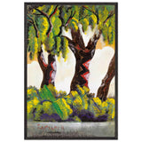 Parkban by Scheiber Hugó, framed poster