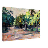 Parkrészlet by Scheiber Hugó, canvas