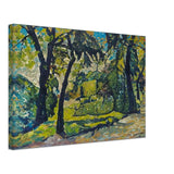 Parkrészlet by Scheiber Hugó, canvas