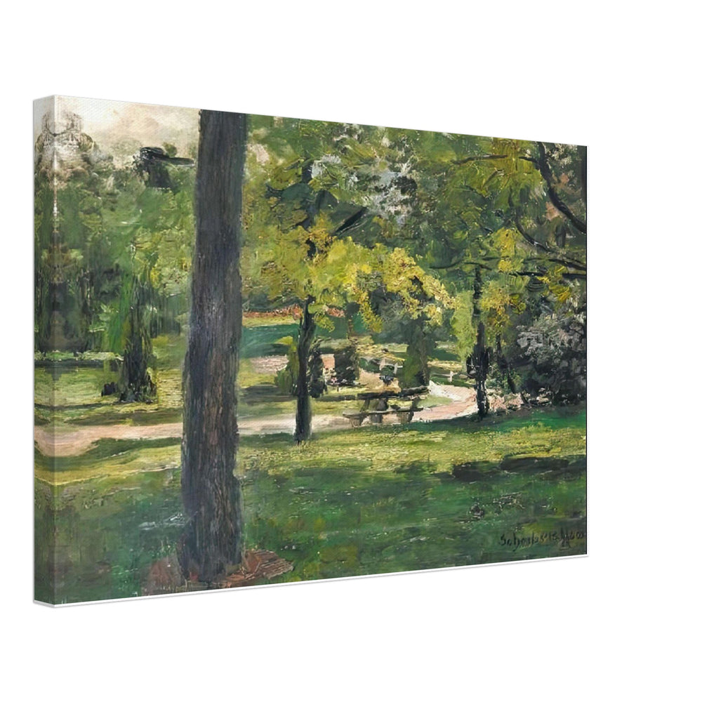 Parkrészlet by Scheiber Hugó, canvas