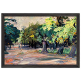 Parkrészlet by Scheiber Hugó, framed poster, view 2