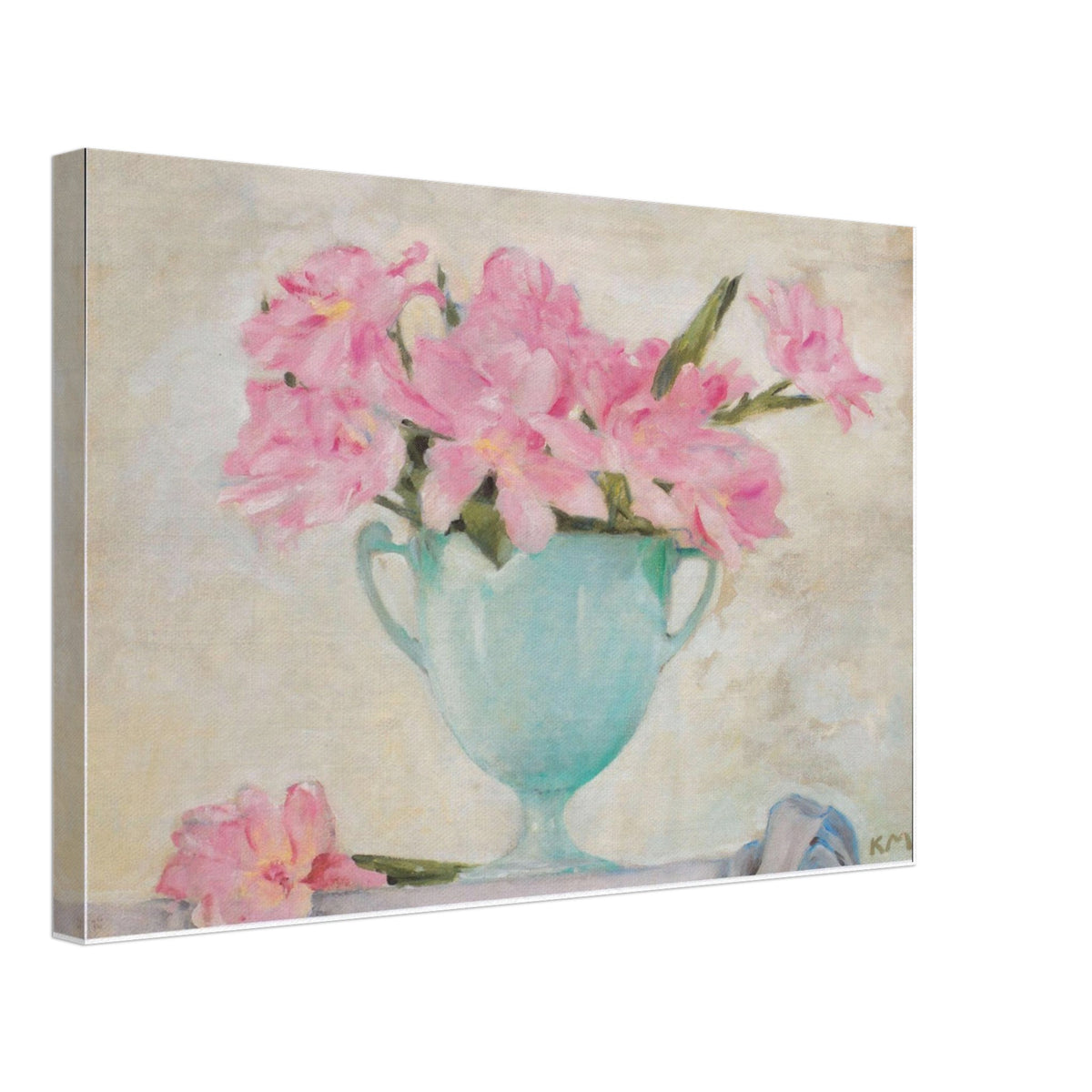 Parrot Tulips Bloomed by Koloman Moser, canvas