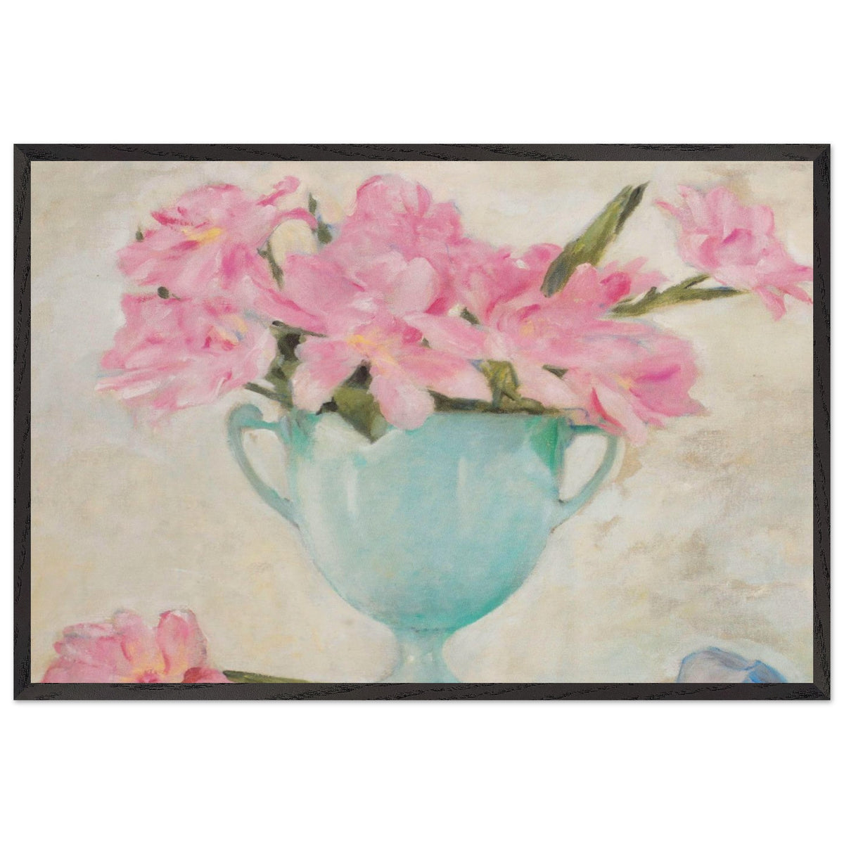 Parrot Tulips Bloomed by Koloman Moser, framed poster