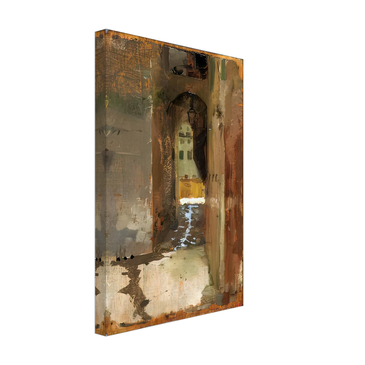 Pasadizo Romano by José Garnelo, canvas, view 2