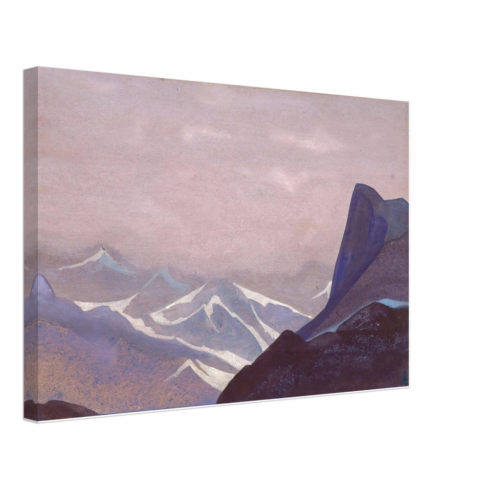 Pass Suget by Nicholas Roerich, canvas