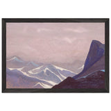 Pass Suget by Nicholas Roerich, framed poster, view 2