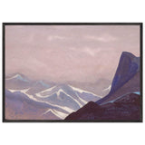 Pass Suget by Nicholas Roerich, framed poster, view 3
