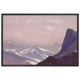 Pass Suget by Nicholas Roerich, framed poster