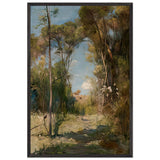 Pastoral by Arthur Streeton, framed poster