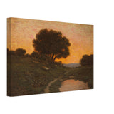 Pastoral Scene at Sunset by Granville Redmond, canvas, view 2