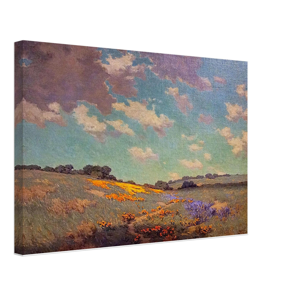 Patch of Poppies by Granville Redmond, canvas