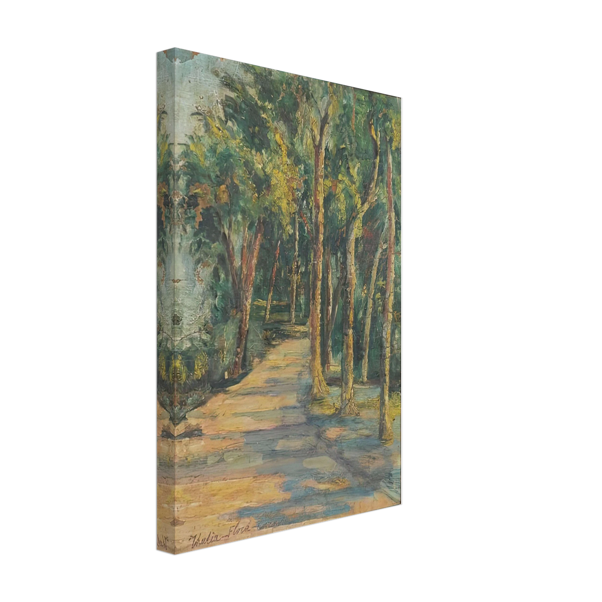 Path in the Forest by Thalia Flora-Karavia, canvas, view 2