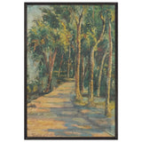 Path in the Forest by Thalia Flora-Karavia, framed poster