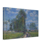 Path near Saint Cyr Vaudreuil by Gustave Loiseau, canvas, view 2