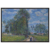 Path near Saint Cyr Vaudreuil by Gustave Loiseau, framed poster, view 3