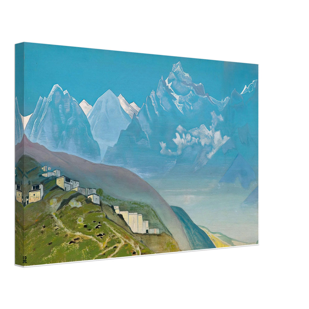 Path to Kailas by Nicholas Roerich, canvas