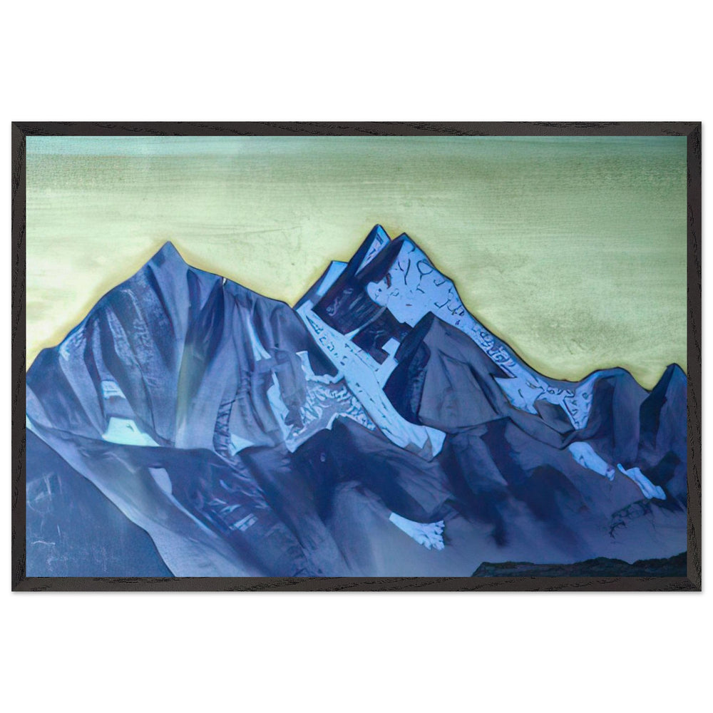 Path to Kailas by Nicholas Roerich, framed poster