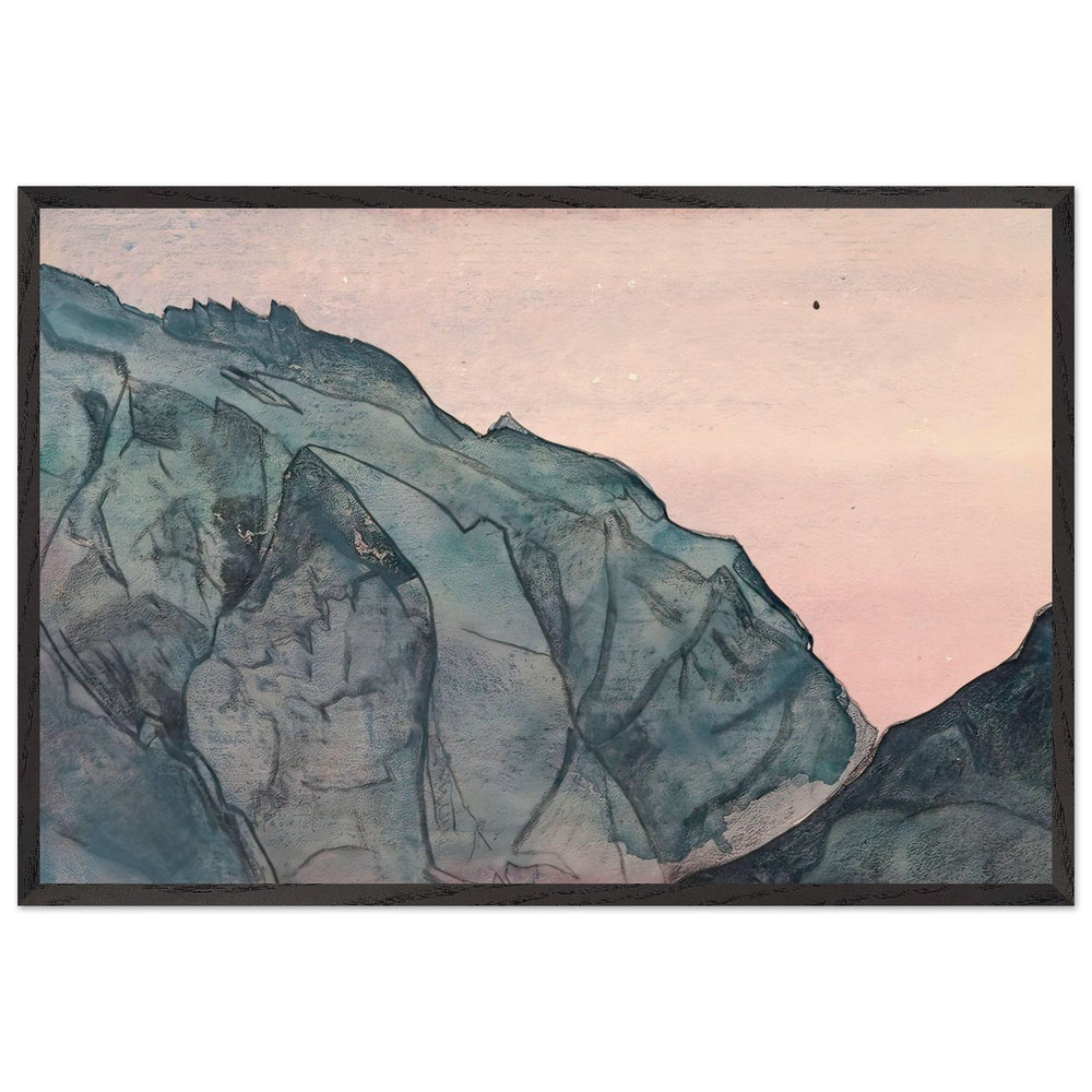 Path to Kailas by Nicholas Roerich, framed poster