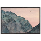 Path to Kailas by Nicholas Roerich, framed poster