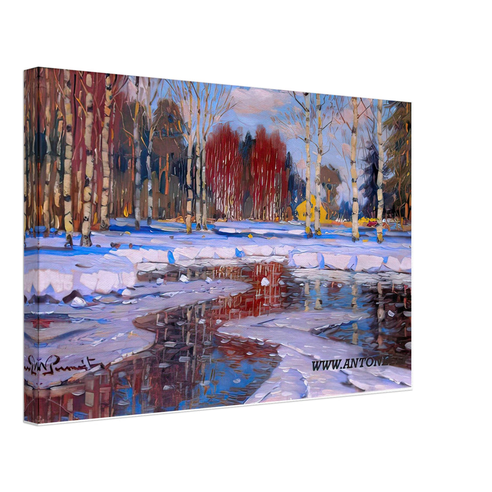 Pavasaris by Vilhelms Purvitis, canvas