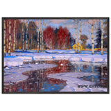 Pavasaris by Vilhelms Purvitis, framed poster, view 3