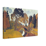 Pavlovsk. Novosilviysky Bridge by Anna Ostroumova-Lebedeva, canvas, view 2