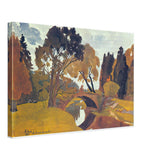 Pavlovsk. Novosilviysky Bridge by Anna Ostroumova-Lebedeva, canvas
