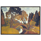 Pavlovsk. Novosilviysky Bridge by Anna Ostroumova-Lebedeva, framed poster, view 3