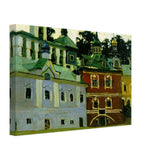 Pechora. General View of the Courtyard by Nicholas Roerich, canvas, view 2