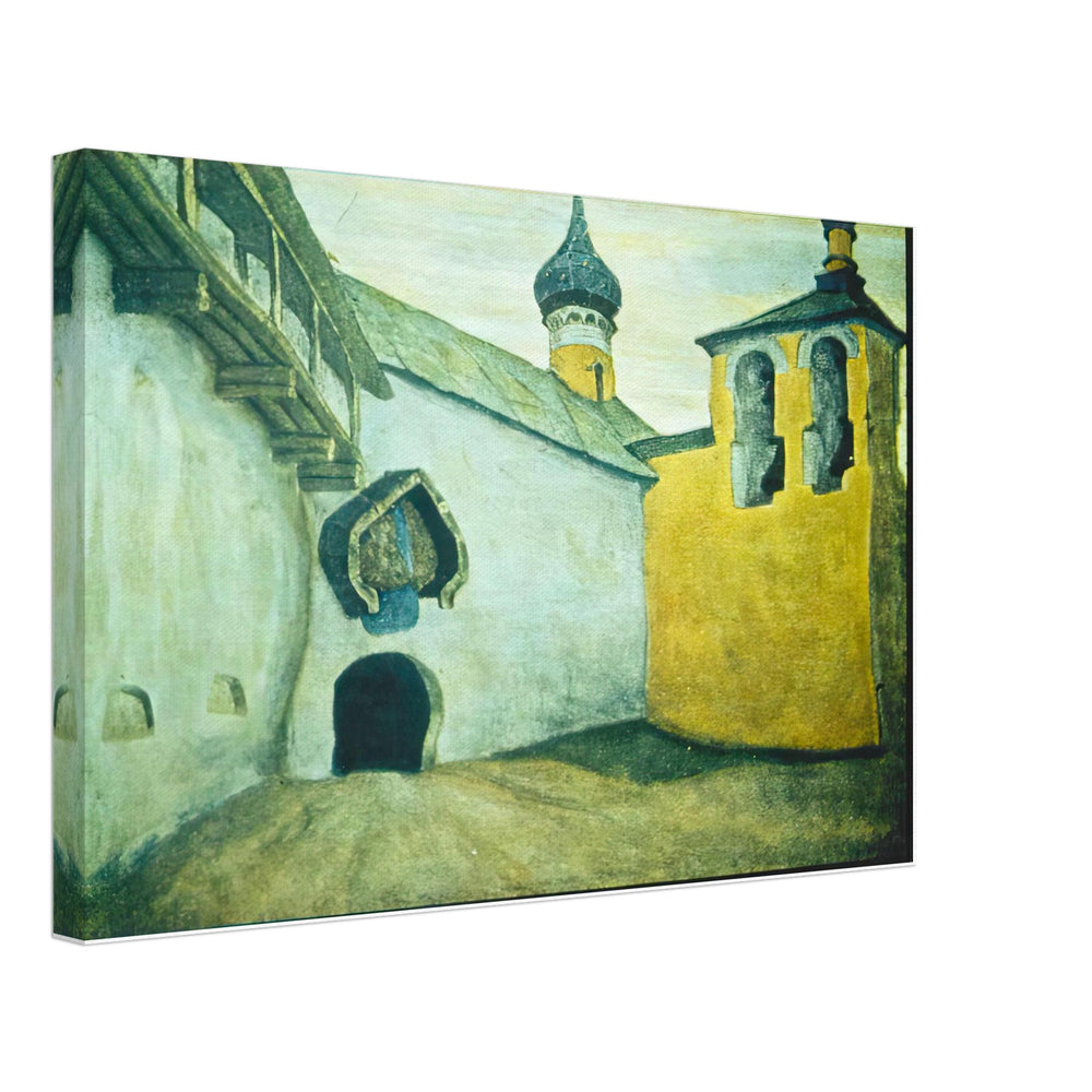 Pechora Monastery by Nicholas Roerich, canvas