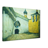 Pechora Monastery by Nicholas Roerich, canvas