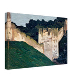 Pechora. Monastery Walls and Towers by Nicholas Roerich, canvas, view 2