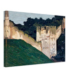 Pechora. Monastery Walls and Towers by Nicholas Roerich, canvas