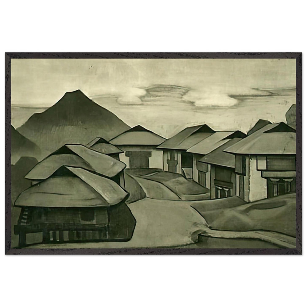 Pemaianze by Nicholas Roerich, framed poster
