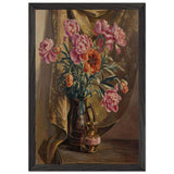 Peonies and Poppies by Roger Fry, framed poster, view 2
