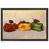 Peppers by Edward Okuń, framed poster, view 2