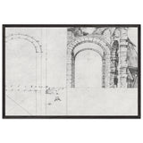 Perspectivist Study by Albrecht Durer, framed poster