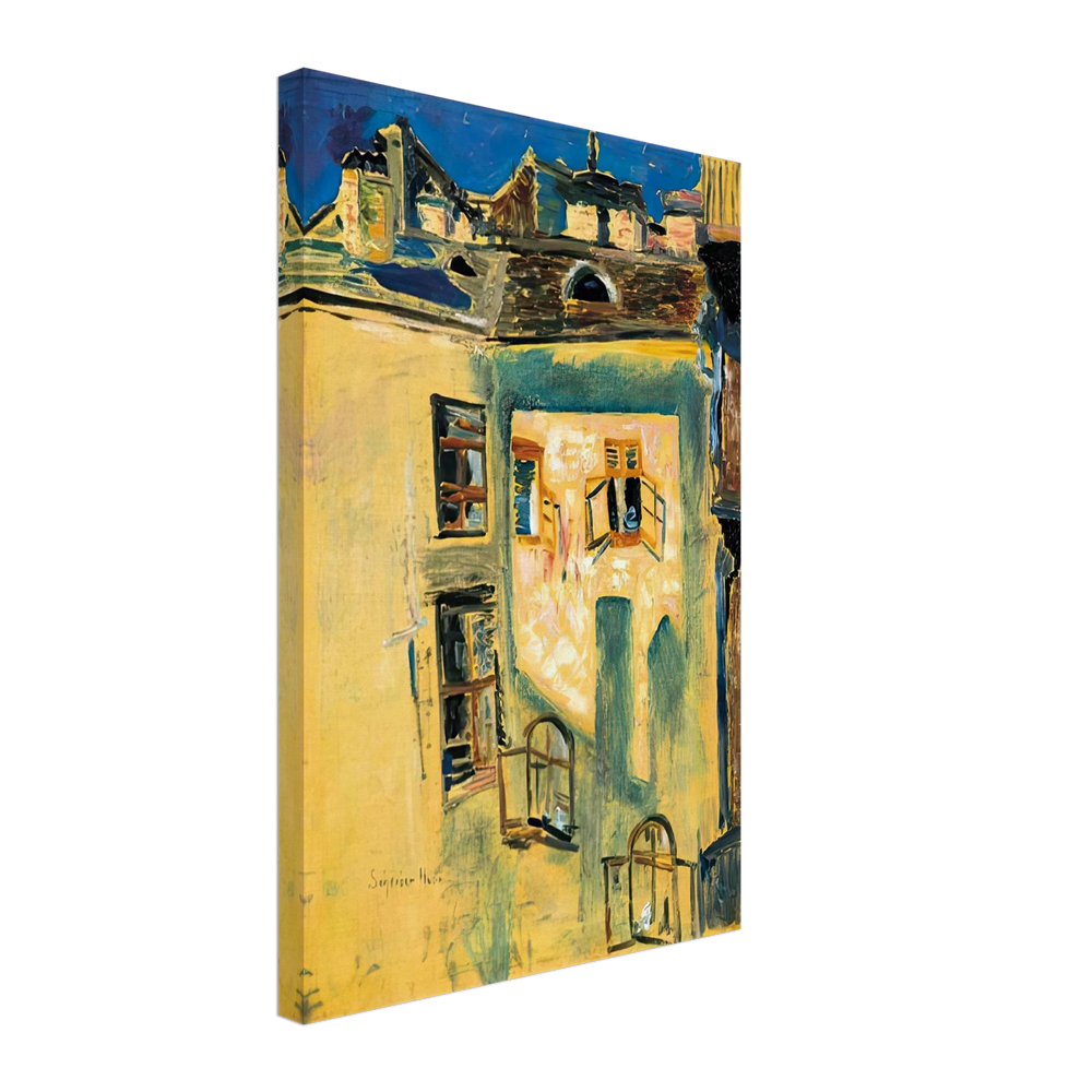 Pesti Bérház by Scheiber Hugó, canvas