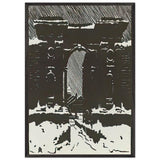 Petersburg. New Holland. by Anna Ostroumova-Lebedeva, framed poster, view 3