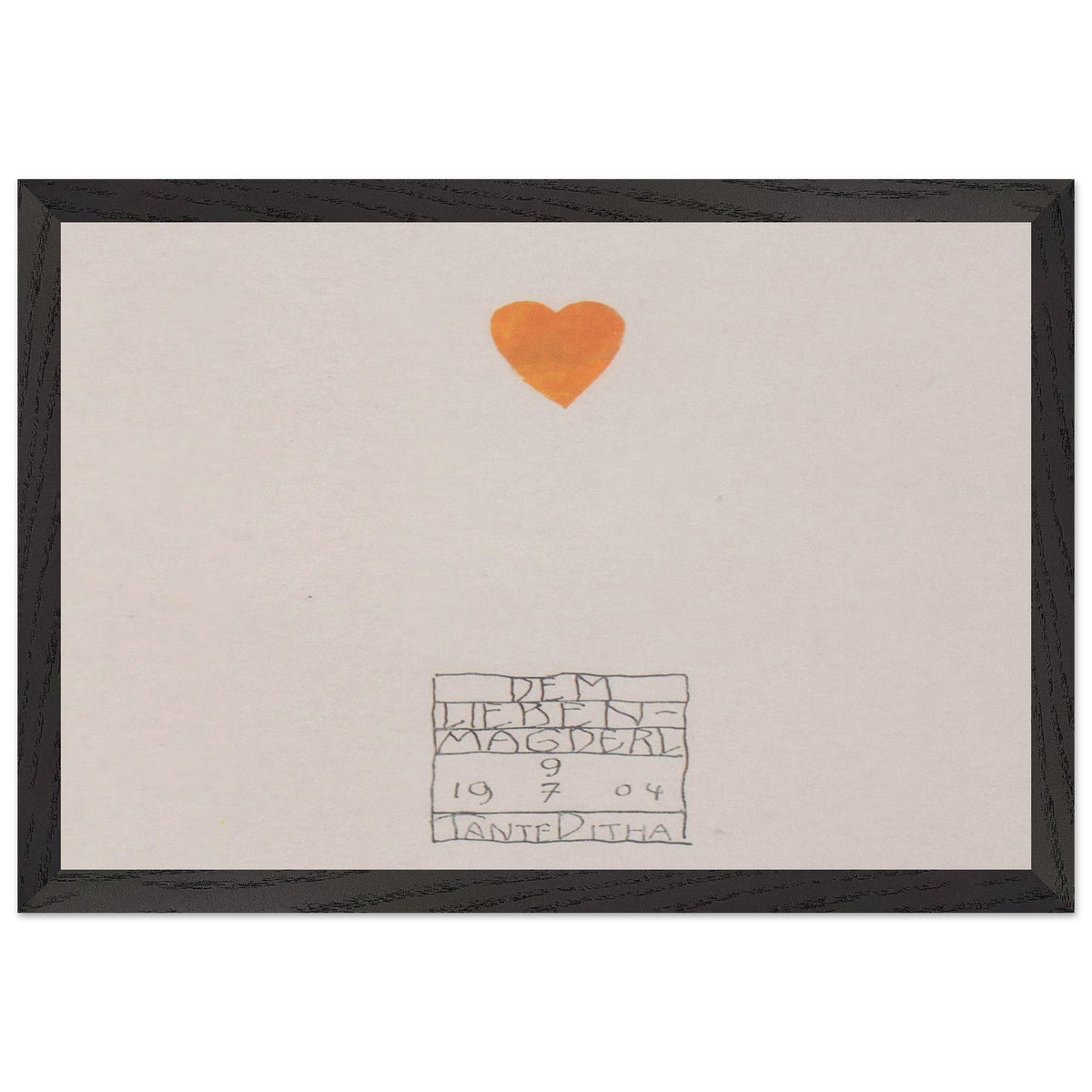 Picture Book for the Niece of Ditha Mautner von Markhof by Koloman Moser, framed poster, view 2