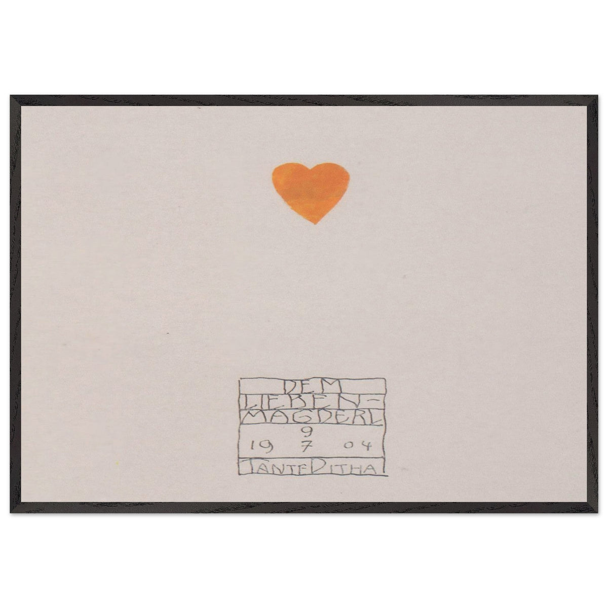 Picture Book for the Niece of Ditha Mautner von Markhof by Koloman Moser, framed poster, view 3