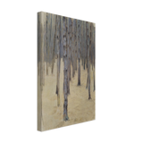 Pine Forest in Winter by Koloman Moser, canvas, view 2