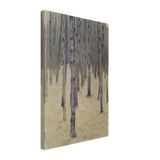 Pine Forest in Winter by Koloman Moser, canvas