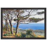 Pines by the Sea by Raffaello Gambogi, framed poster, view 2