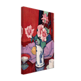 Pink Roses, Chinese Vase by Samuel Peploe, canvas, view 2