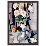 Pink Roses by Samuel Peploe, framed poster, view 2