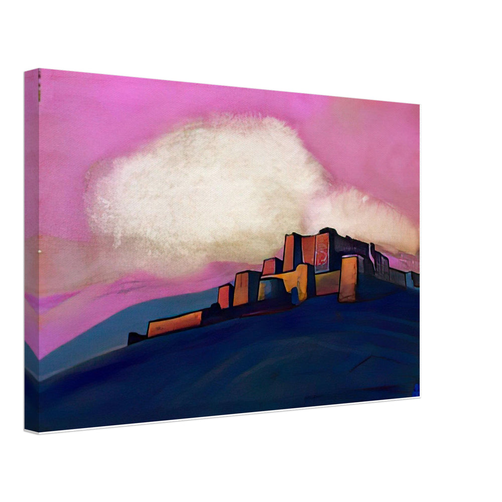 Pink Sky by Nicholas Roerich, canvas