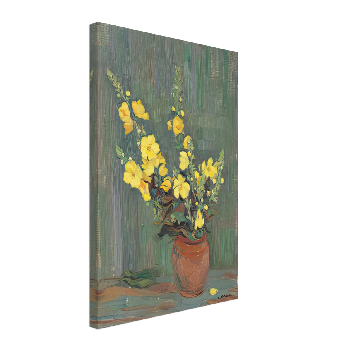 Pipkin with Mallows by Constantin Artachino, canvas